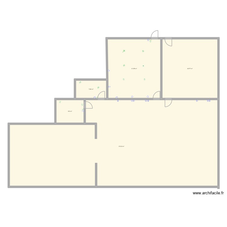 TPP. Plan de 0 pièce et 0 m2 TPP. Plan de 0 pièce et 0 m2