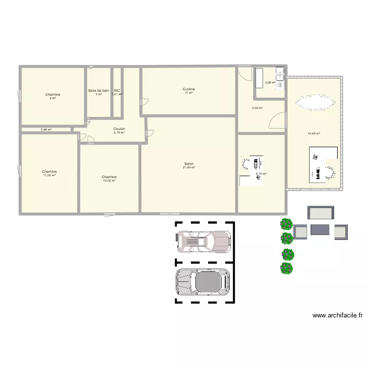REAMENAGEMENT GARAGE. Plan de REAMENAGEMENT GARAGE. Plan de