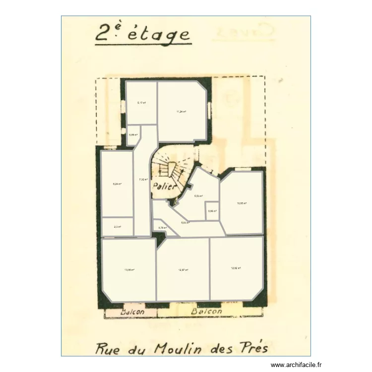 24_0152 2ème. Plan de 24_0152 2ème. Plan de