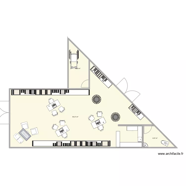 plan amenage. Plan de 3 et 99 m² plan amenage. Plan de 3 et 99 m²
