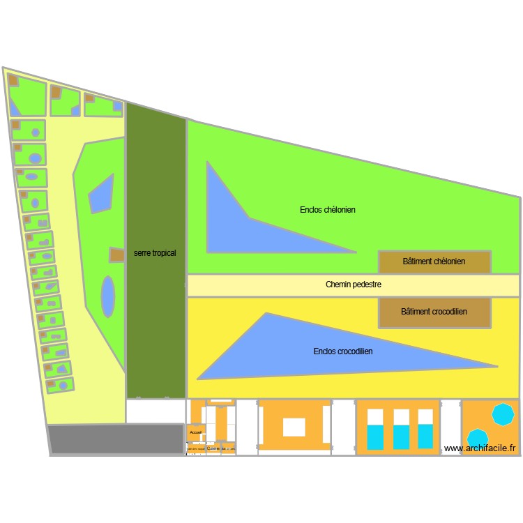 plans refuge pour reptiles. Plan de 0 pièce et 0 m2