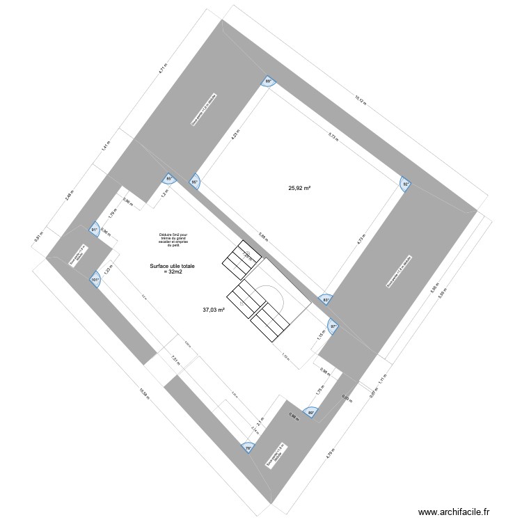 Bellenot premier étage. Plan de 0 pièce et 0 m2 Bellenot premier étage. Plan de 0 pièce et 0 m2