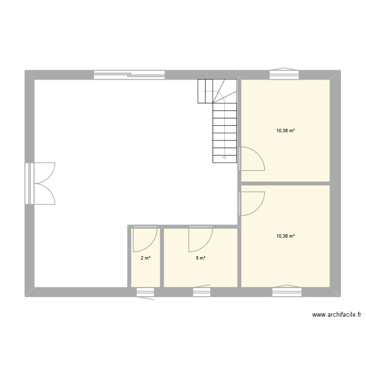 Mon plan. Plan de 4 pièces et 28 m2