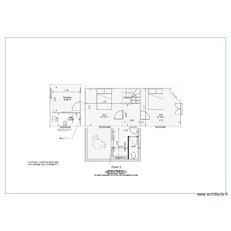 burel r+1. Plan de 0 pièce et 0 m2
