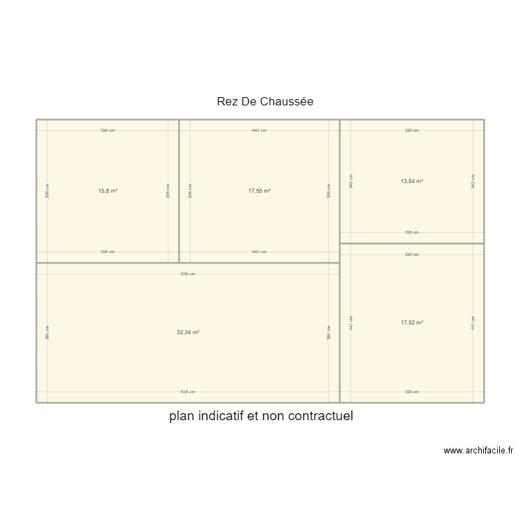 rez chimay vande. Plan de 0 pièce et 0 m2