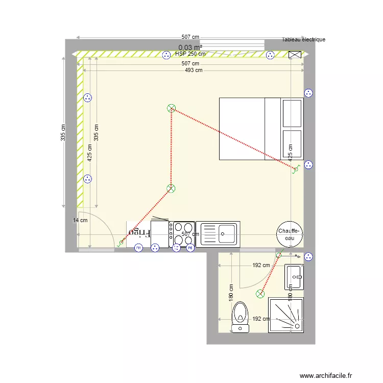 SCI FUMEY - APPART 2 - BLOIS. Plan de 