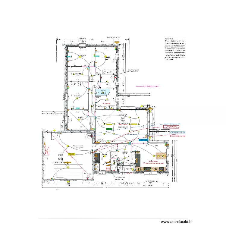 BARREAU ELEC. Plan de 