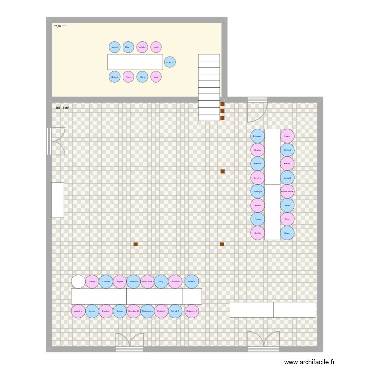 salle st thibault bis. Plan de 0 pièce et 0 m2