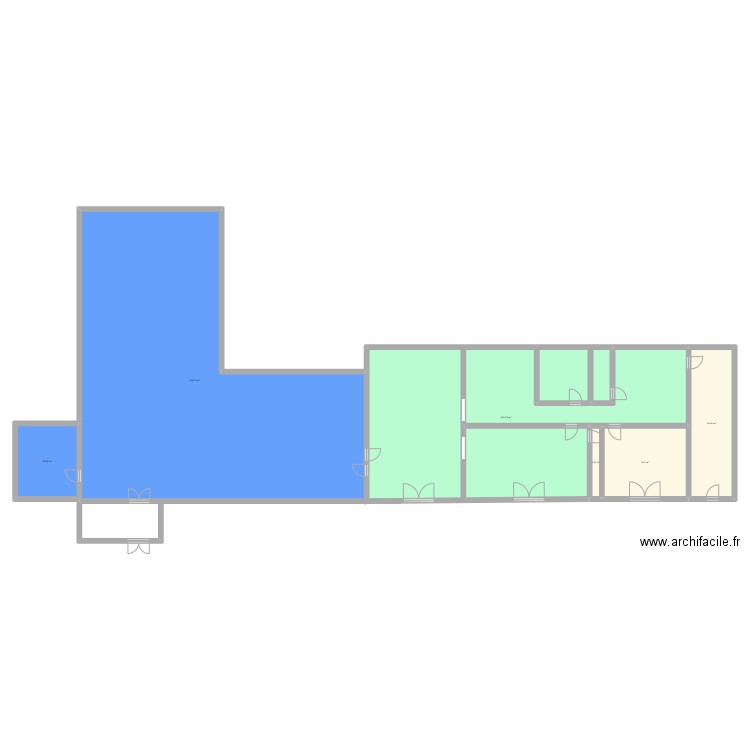 123. Plan de 6 pièces et 485 m2