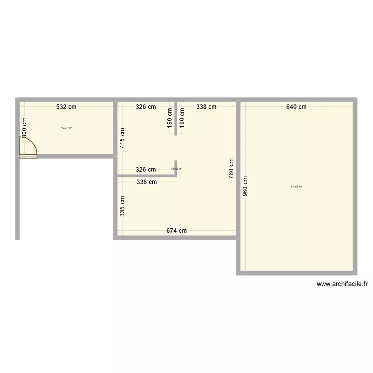 Maison new. Plan de 3  et 128 m²