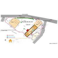 plan de masse projeté