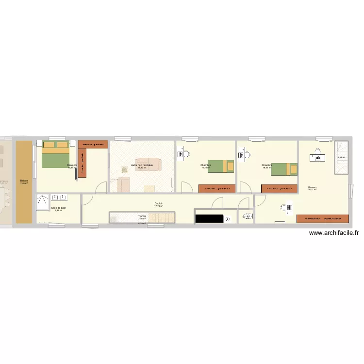 SSC DOUBLE NIVEAU1. Plan de 