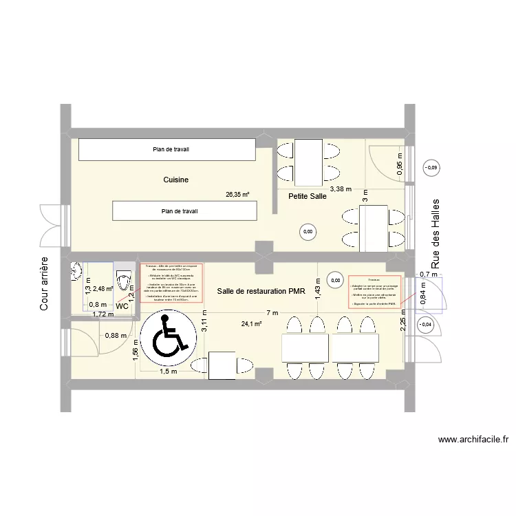 Plan Mistral AP Travaux. Plan de 0 pièce et 0 m2