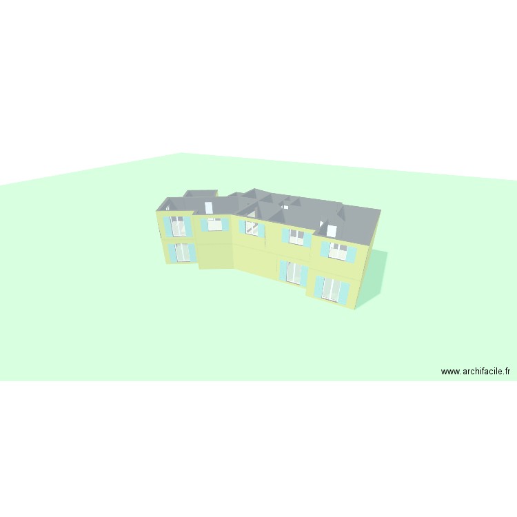 gorguette int v2. Plan de 22 pièces et 274 m2