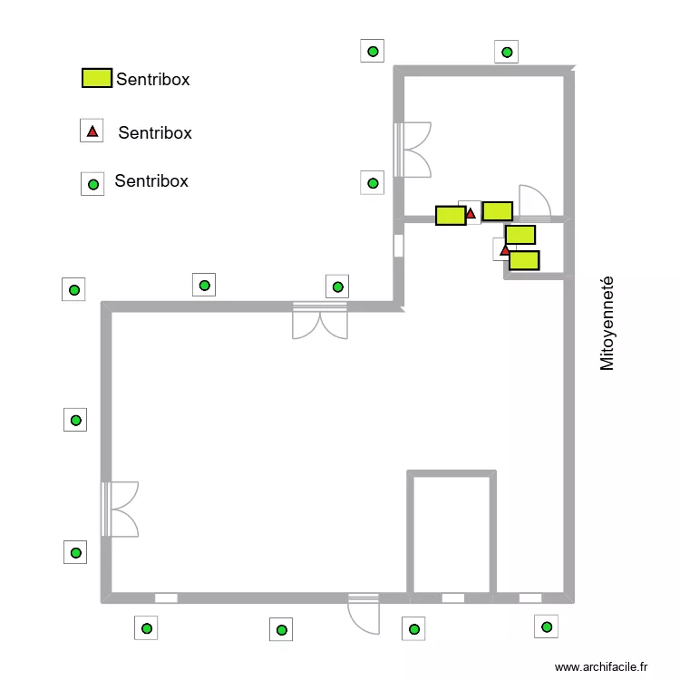 LATOUR. Plan de 4 et 107 m² LATOUR. Plan de 4 et 107 m²