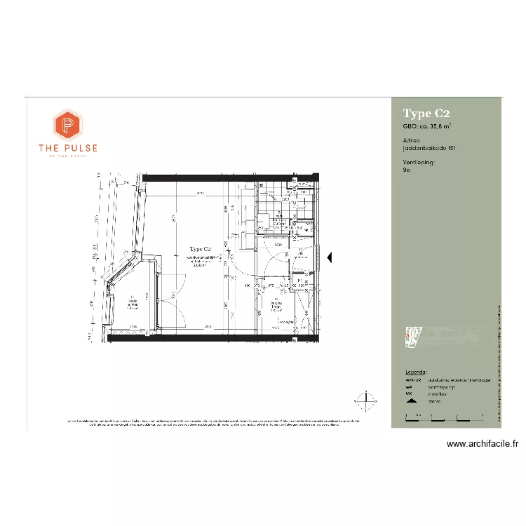 aim&eacute;e plan. Plan de 