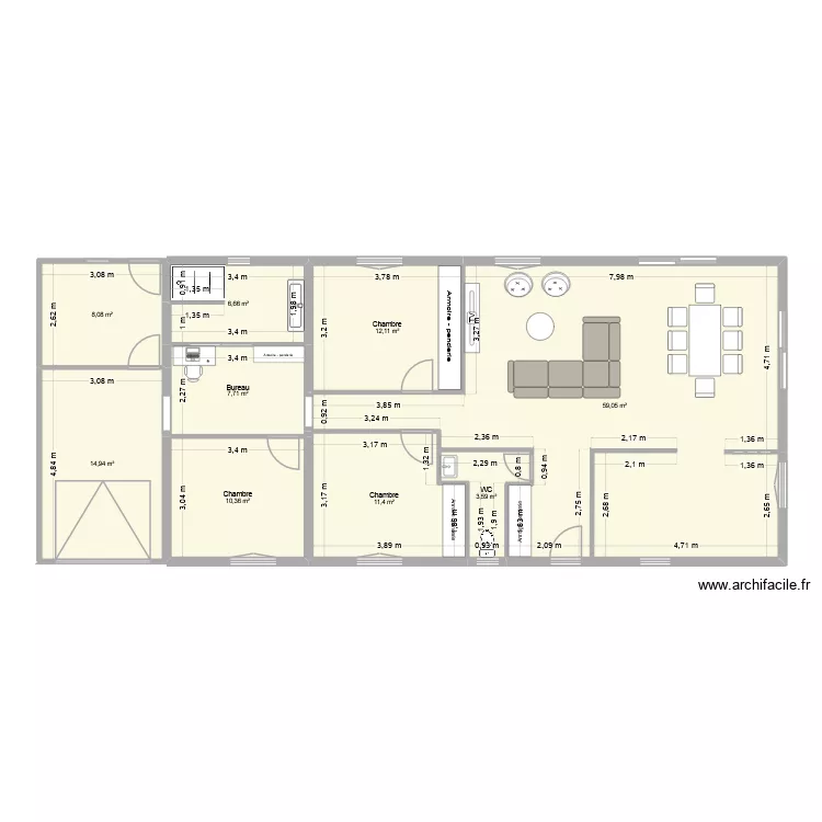 vincent capbreton clément ader. Plan de 9 et 134 m² vincent capbreton clément ader. Plan de 9 et 134 m²