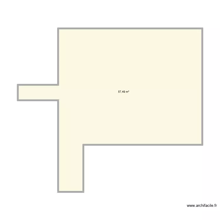 mA MAISON. Plan de 1 Pièce et 57 m² mA MAISON. Plan de 1 Pièce et 57 m²