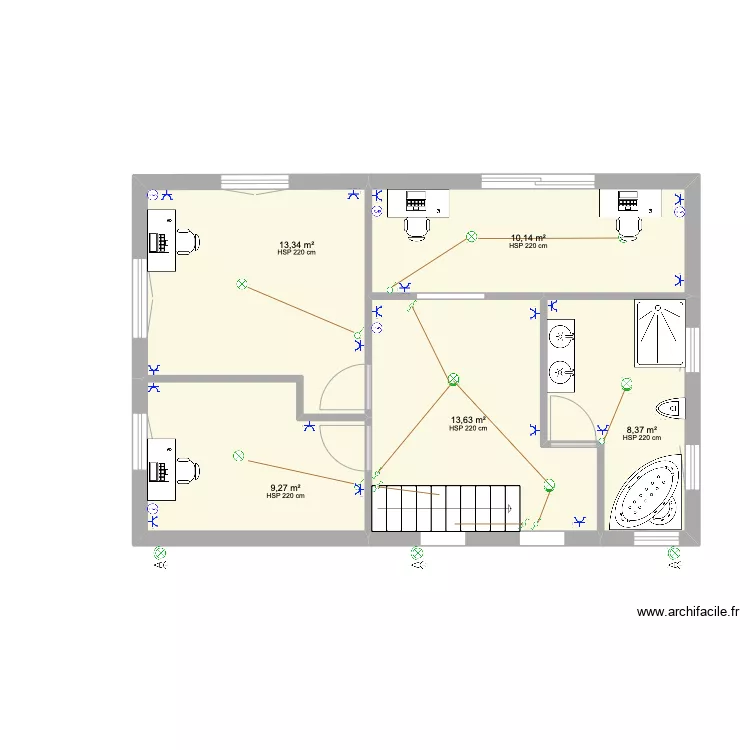 REZ SUPERIEUR ELEC 2. Plan de 