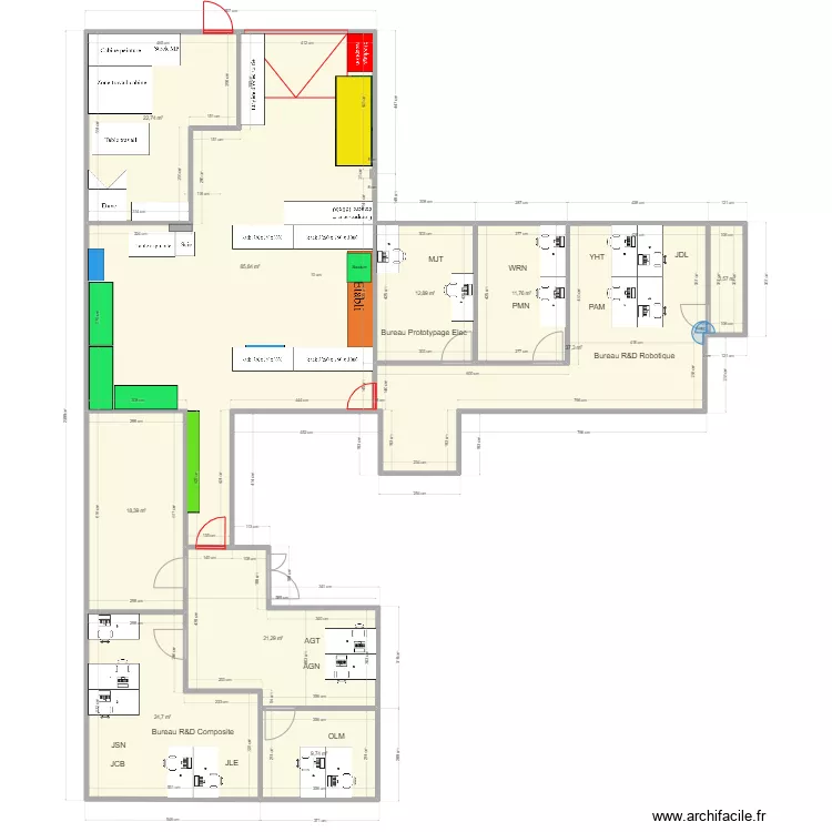 CT2MC g&eacute;n&eacute;ral. Plan de 