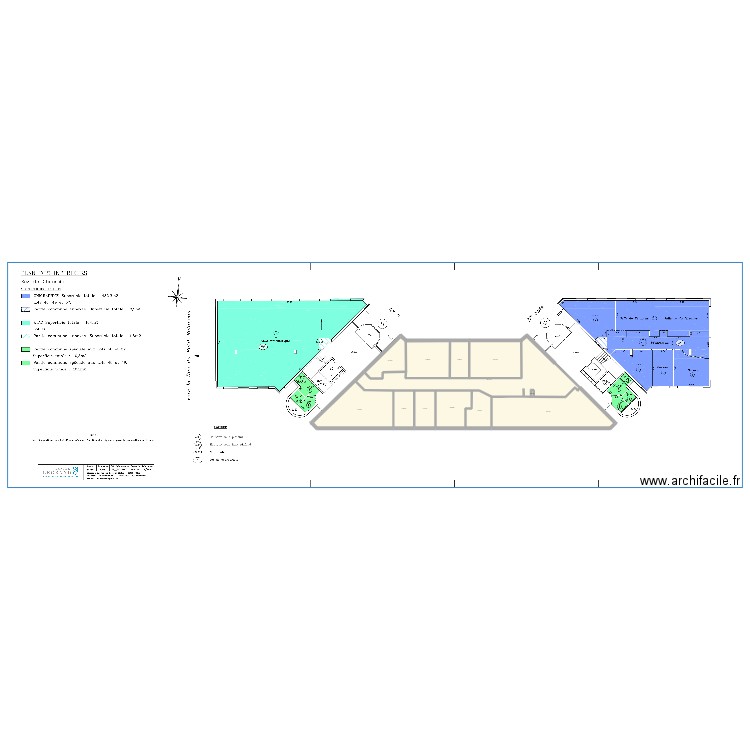 Jouy RDC 361. Plan de 12 pièces et 328 m2