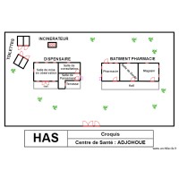 Vue en plan CS ADJOHOUE