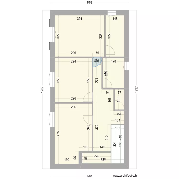 BANDOL Etage. Plan de 