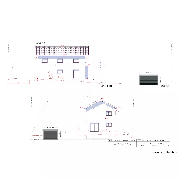 Plan de coupe abri. Plan de Plan de coupe abri. Plan de