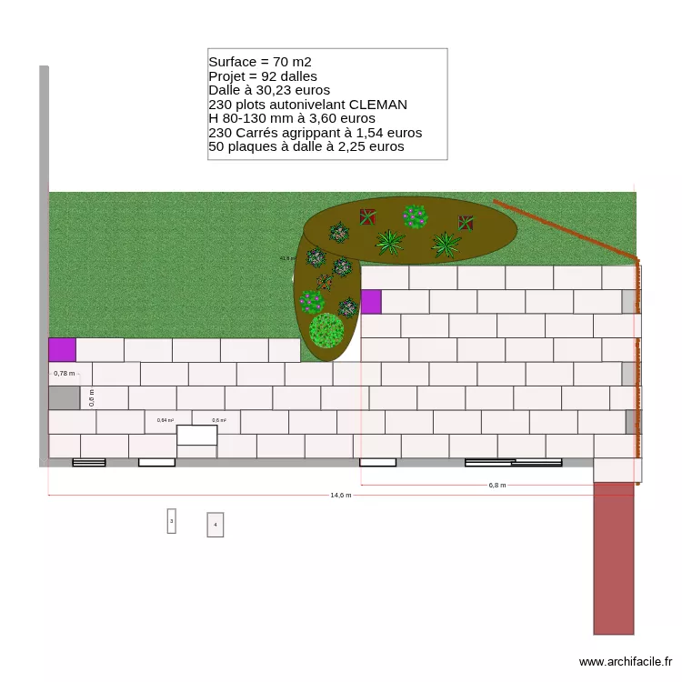 TERRASSE ni. Plan de TERRASSE ni. Plan de