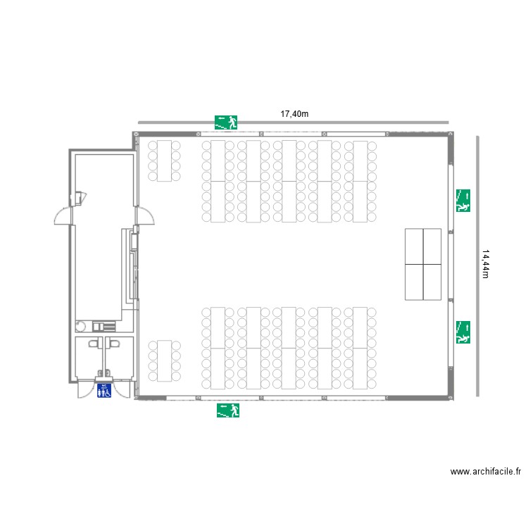 Implantation Saint-Louis_final. Plan de 0 pièce et 0 m2