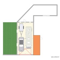 extension haute: garage terrasse 