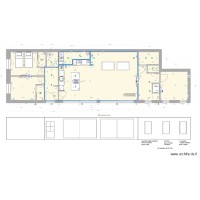 PROJET CAILLE - AMENAGEMENT INTERIEUR PLAN E CLOISONS vide