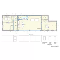 PROJET CAILLE - AMENAGEMENT INTERIEUR PLAN E CLOISONS vide