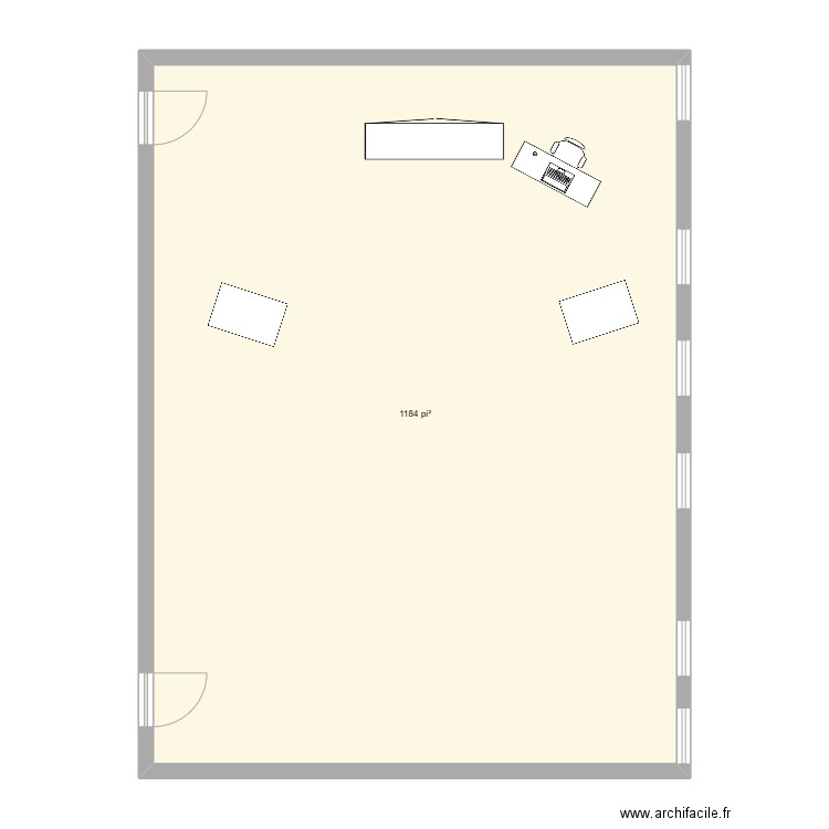 classe brigitte page. Plan de 1 pièce et 110 m2