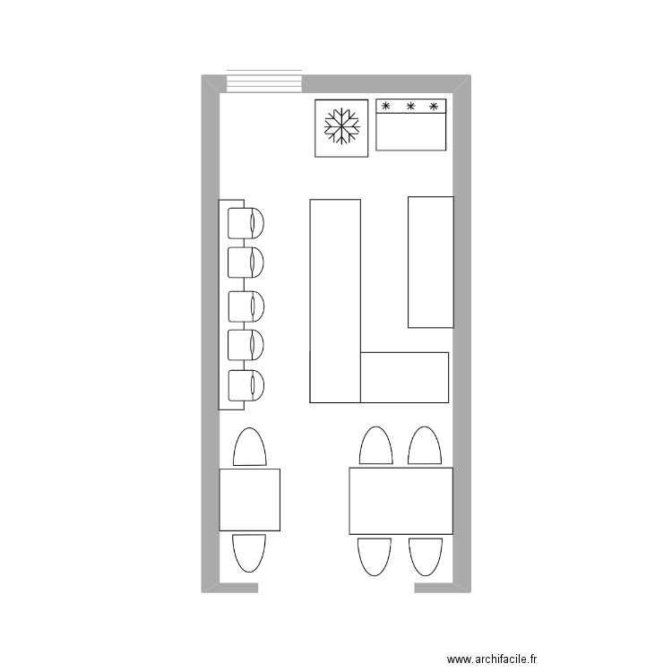 Cuisine Ex. 2 EN2. Plan de 0 pièce et 0 m2