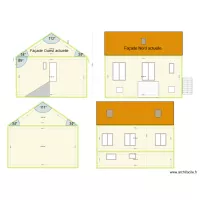 Plan de facade et toiture rénovation