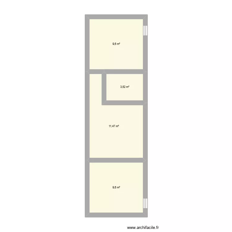 ghourab. Plan de 4 Pièces et 34 m² ghourab. Plan de 4 Pièces et 34 m²