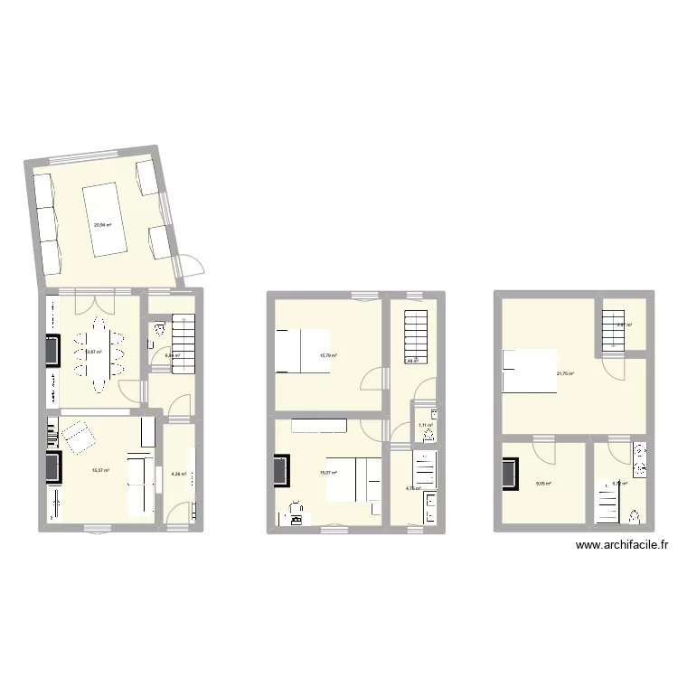 Gare v3 Papa. Plan de 