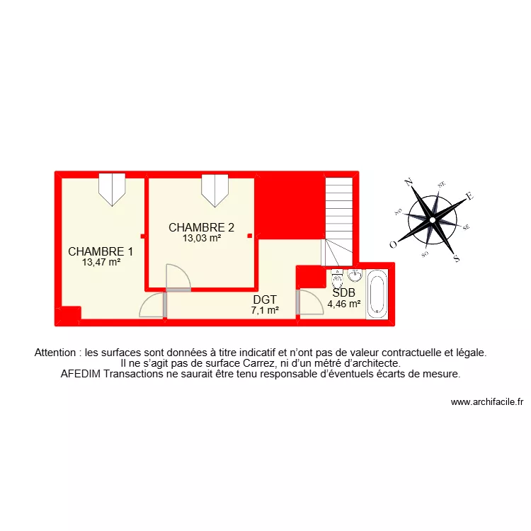 BI 33249. Plan de 16  et 102 m²