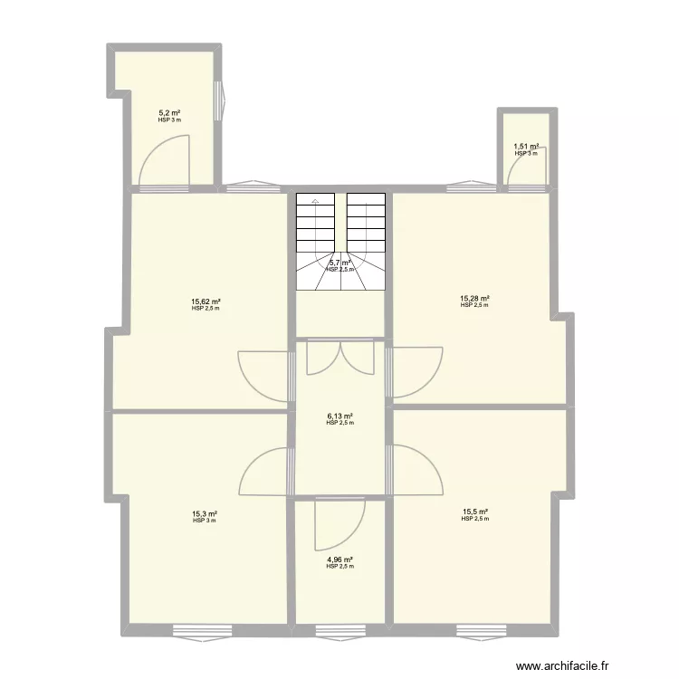 MAS LOUBIER R+1. Plan de 9 et 85 m² MAS LOUBIER R+1. Plan de 9 et 85 m²