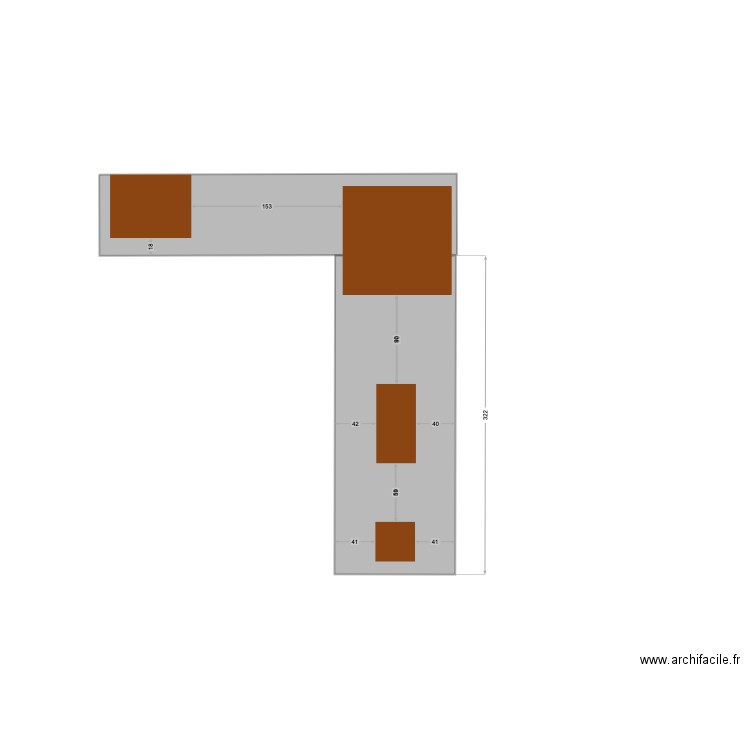 element barbuc. Plan de 0 pièce et 0 m2