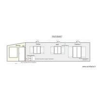 PC Vue Exterieur Véranda  - Mur 6 & Mur 2 & Mur 13