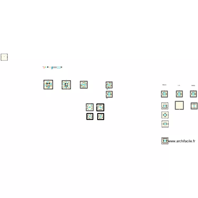 Bar Central ODYSSEY. Plan de 