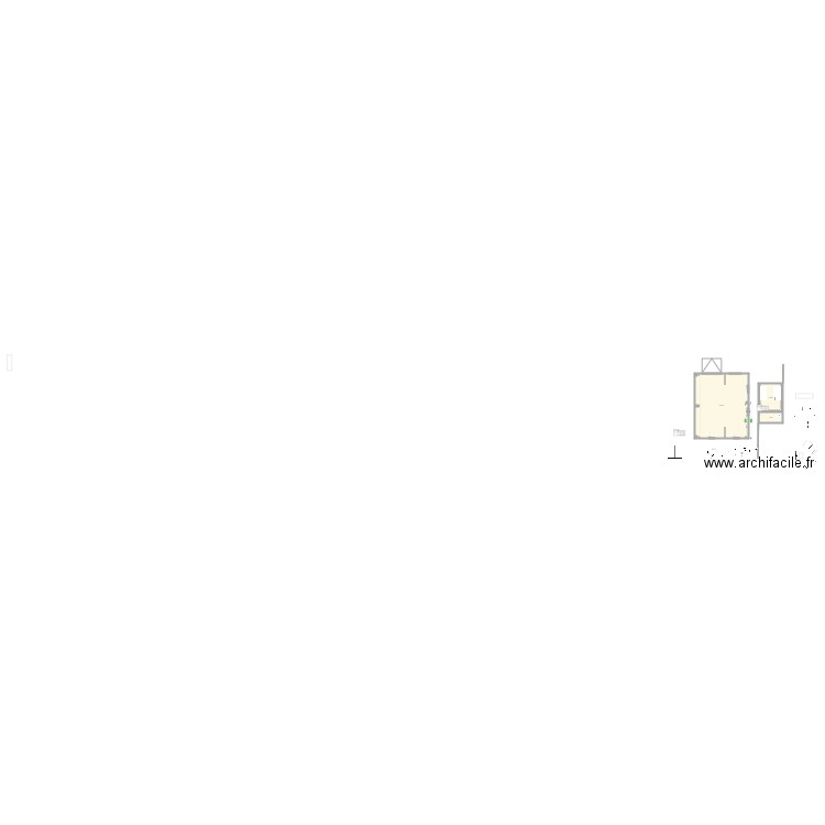 Gites V4.1. Plan de 7 pièces et 106 m2