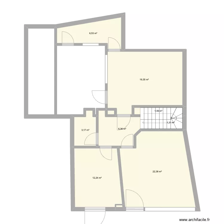 RDC IMMEUBLE PLOUBALAY ACTUEL. Plan de RDC IMMEUBLE PLOUBALAY ACTUEL. Plan de