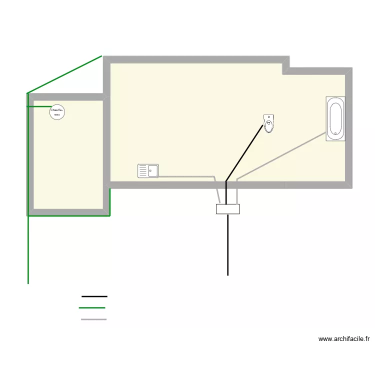 secheresse. Plan de 2  et 50 m²