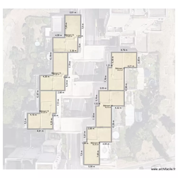 Plan tannerie. Plan de 0 pièce et 0 m2