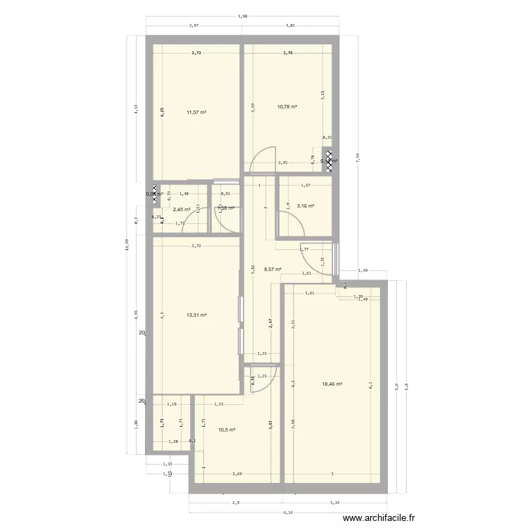 ma maison. Plan de ma maison. Plan de