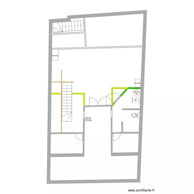 prangins l2 dossier. Plan de 1  et 100 m²