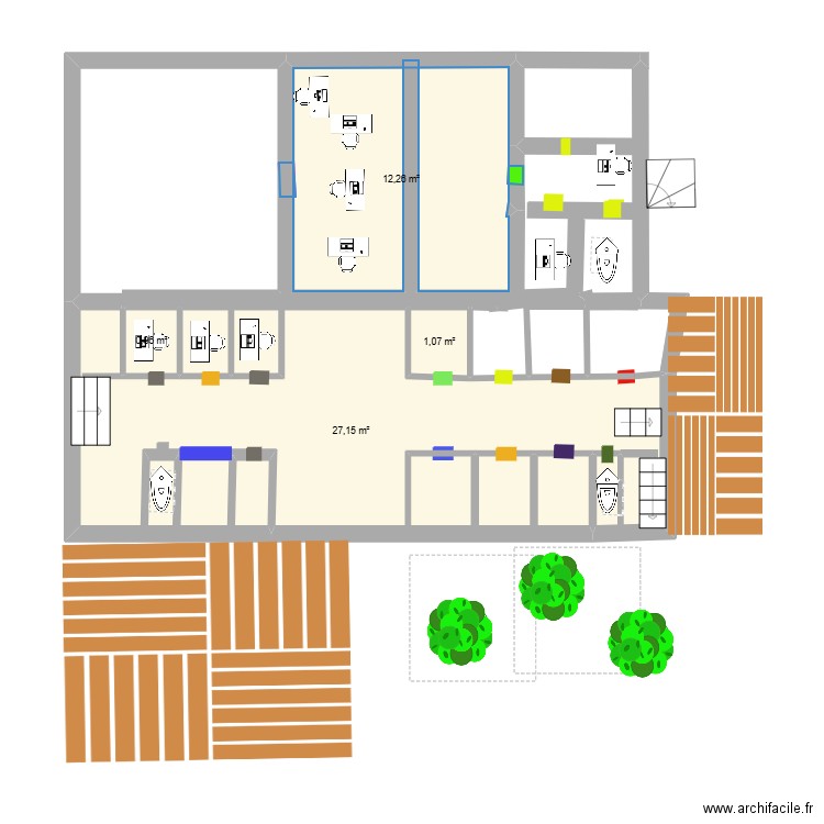 plan écoles. Plan de 0 pièce et 0 m2